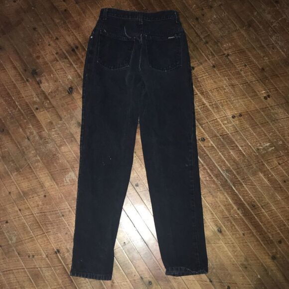 Vintage 80’s black button up Original Jenjer jeans - Picture 2 of 4